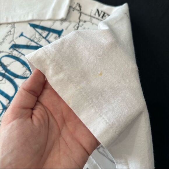 Vintage Sedona Arizona State Map Graphic T-Shirt Single Stitch Oneita Size Large - Picture 7 of 7